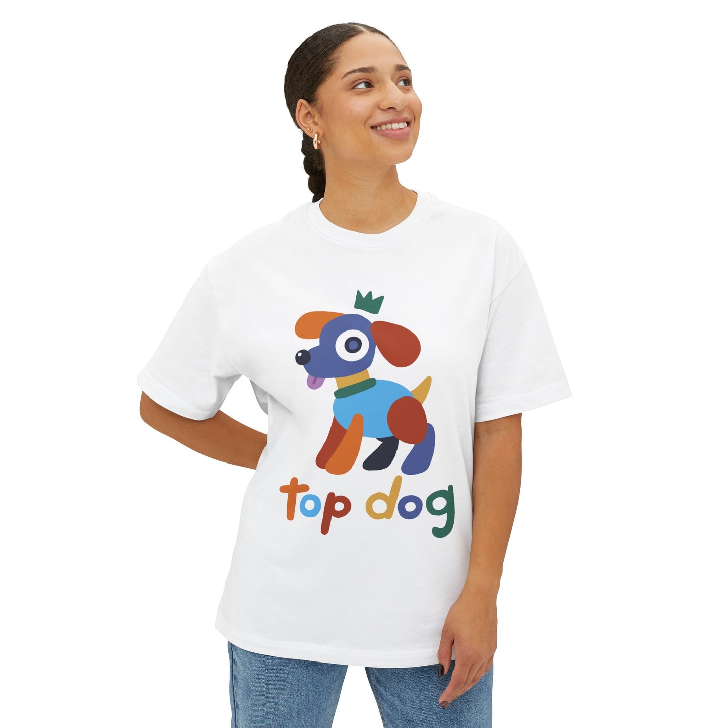 Top Dog! Colorblock Kidcore Tee