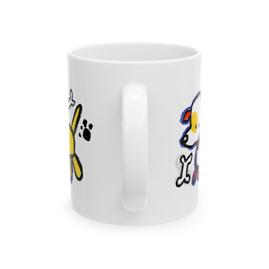 Doodle Puppy Mug, (11oz, 15oz)