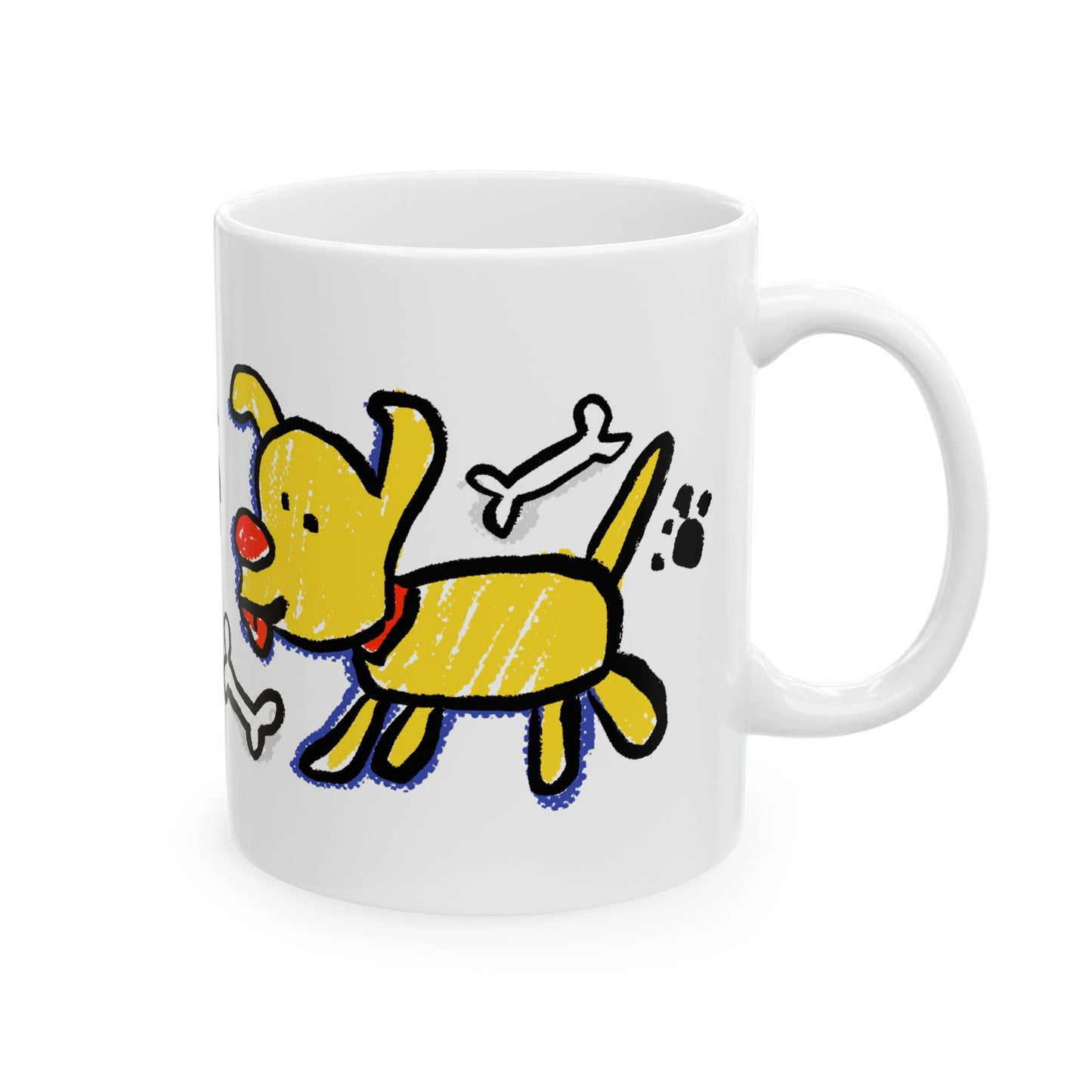 Doodle Puppy Mug, (11oz, 15oz)